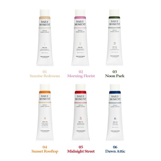 (KNEW) THE FACE SHOP Daily Moment Vegan Hand Cream 02 Morning Florist 30ml - DODOSKIN