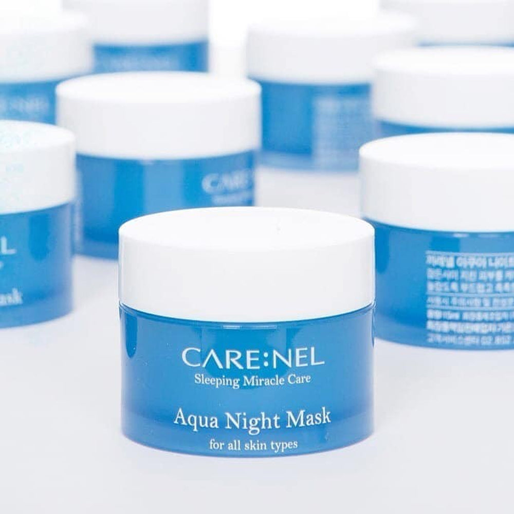 CARE:NEL Aqua Night Mask Set 3pcs 15ml - KLO