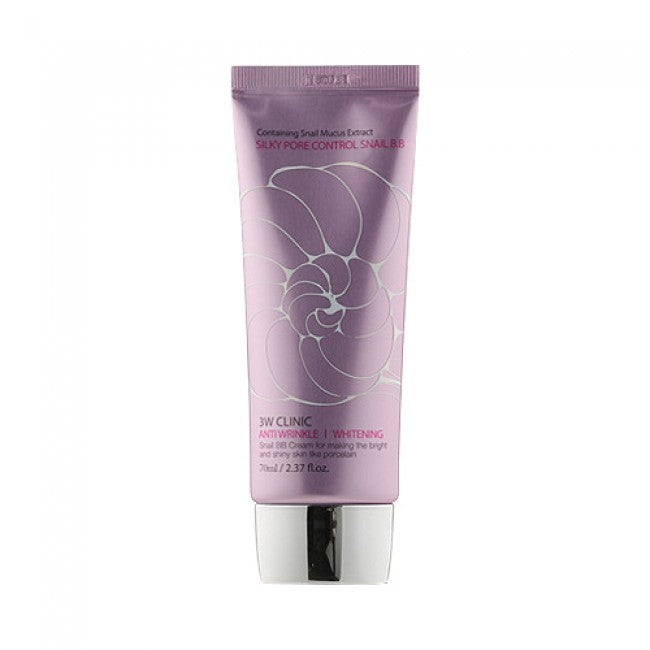 (Matt) 3W CLINIC Silky Pore Control Snail BB 70ml - DODOSKIN