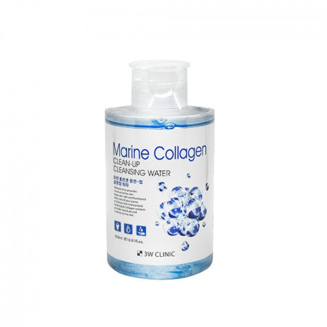 (Matt) 3W CLINIC Clean Up Cleansing Water 500ml - KLO