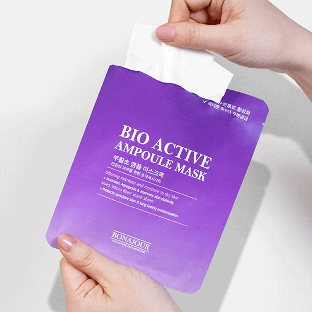 BONAJOUR Bio Active Ampoule Mask 25g * 10ea - KLO