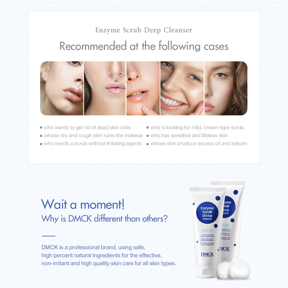 DMCK Enzyme Scrub Deep Cleanser 200ml - KLO