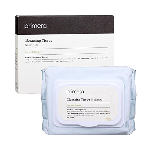 Primera Moisture Cleansing Tissue 60ea - KLO