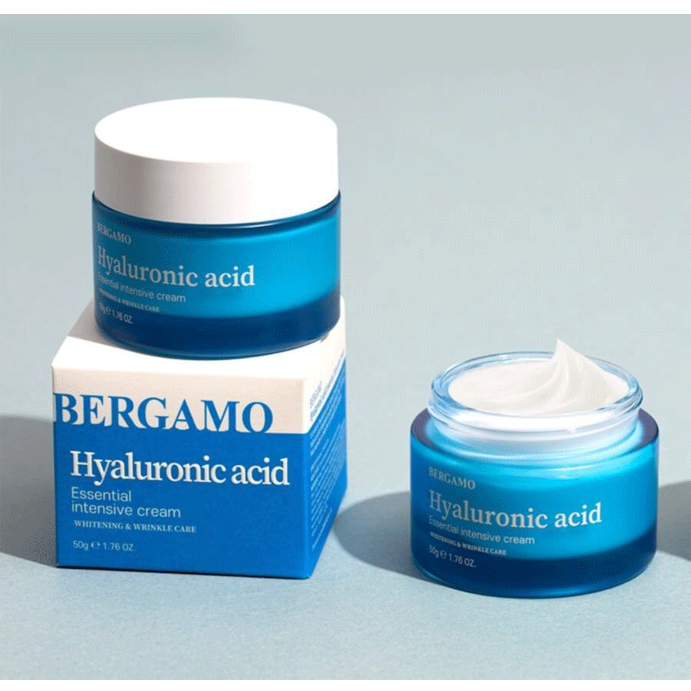 Bergamo Hyaluronic Acid Essential Intensive Cream 50g - KLO