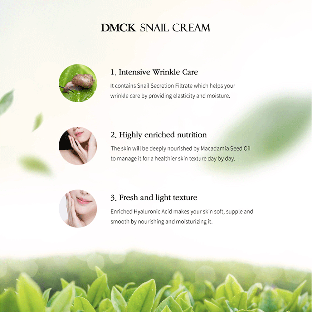DMCK Snail Cream 30g - KLO