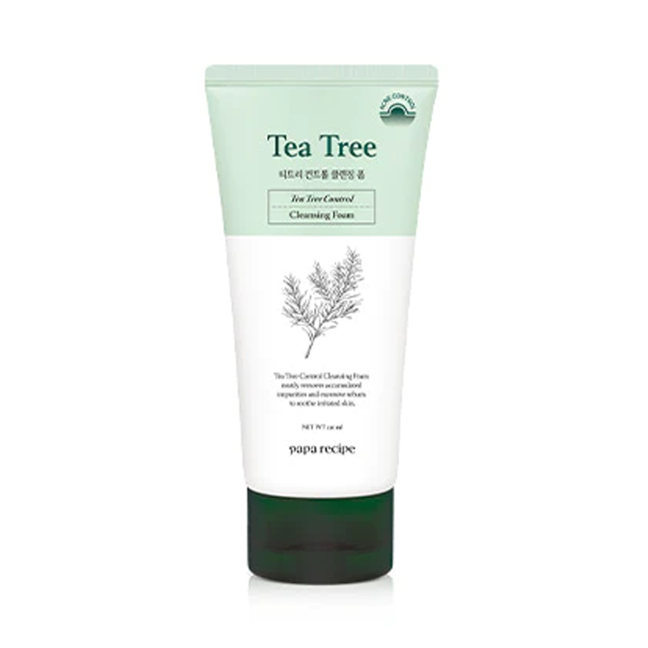 Papa Recipe Tea Tree Control Cleansing Foam 120ml - KLO