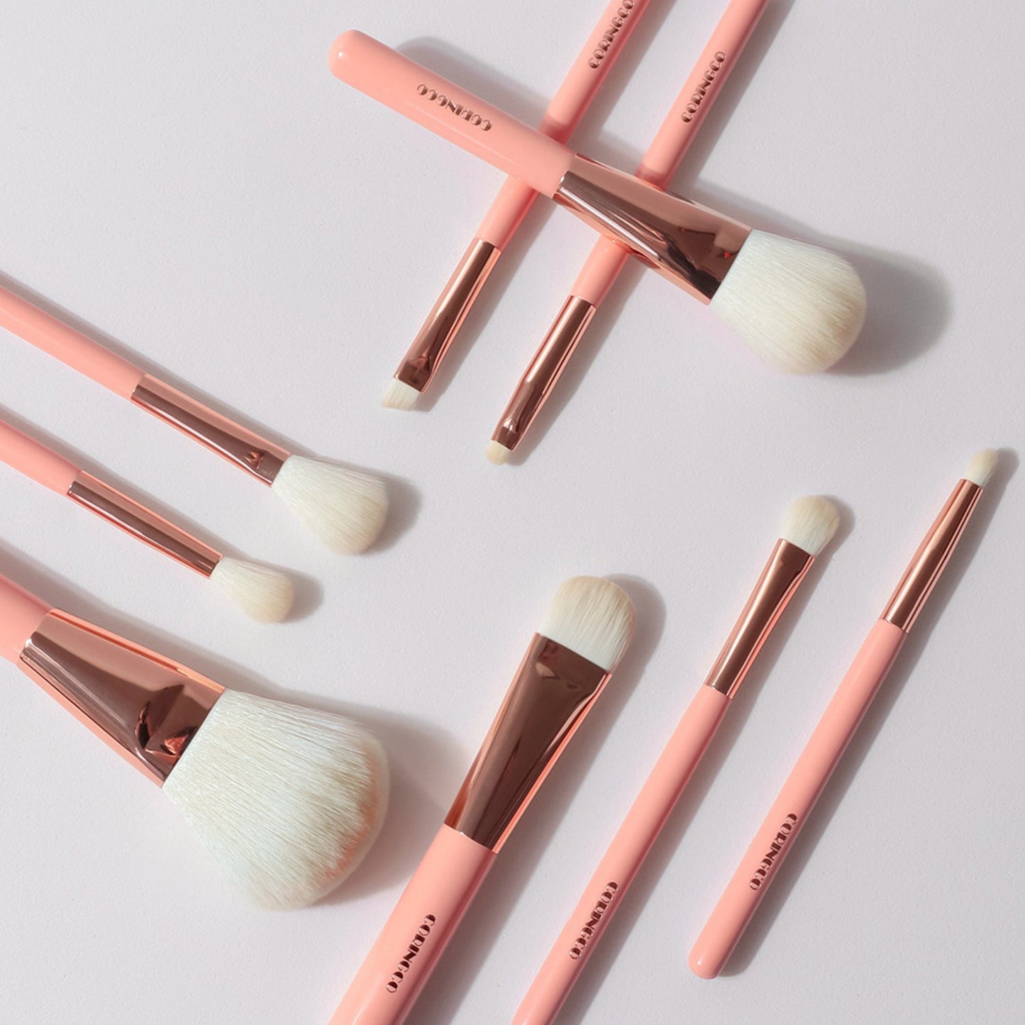 Coringco Rose Book Watercolor Brush Set 9PCS (+ Pouch)