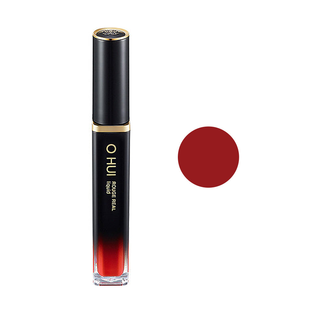 O HUI Real Color Rouge Real Liquid 6g (6 Colors) - KLO