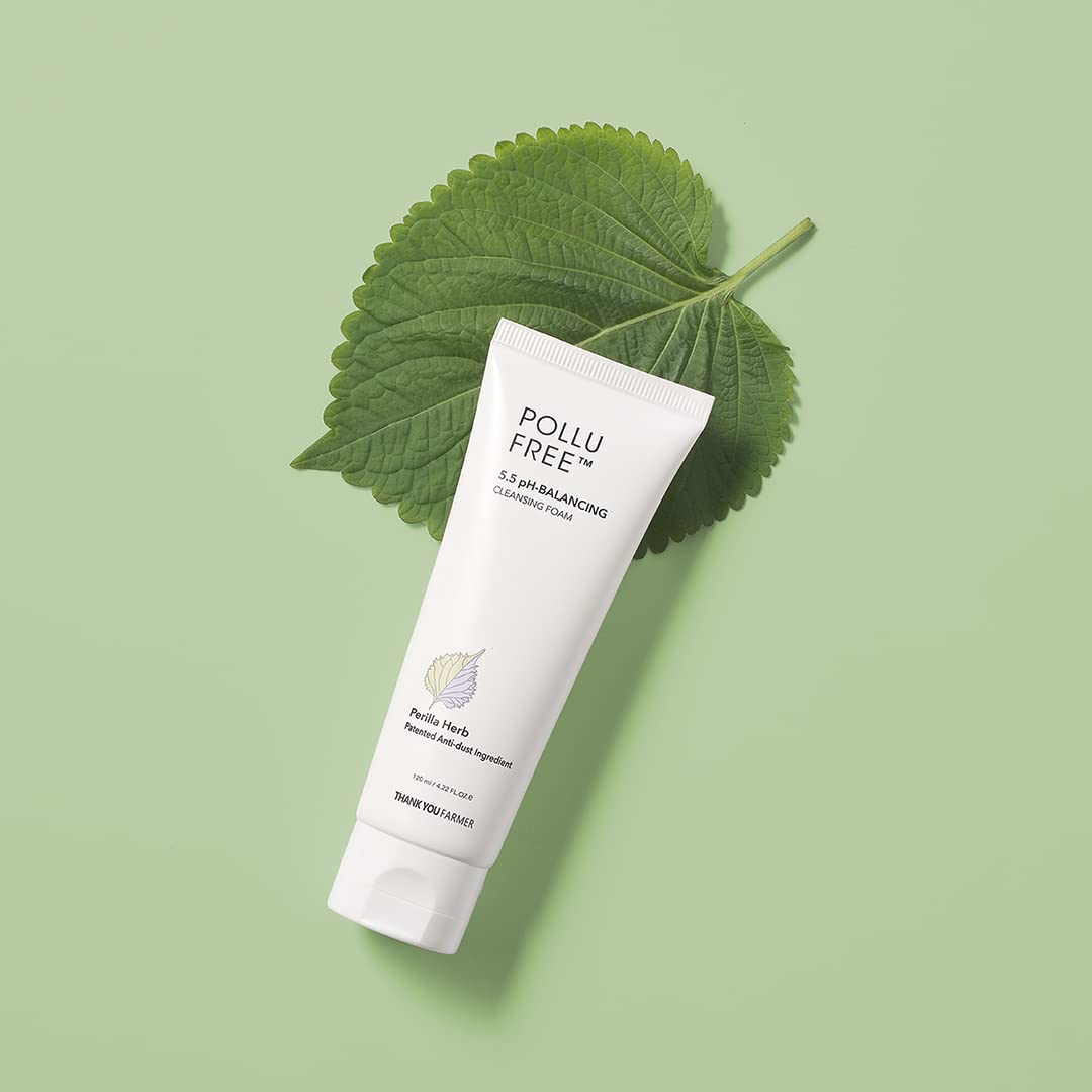 (Matthew) THANK YOU FARMER Pollufree 5.5 pH-Balancing Cleansing Foam 120ml - DODOSKIN