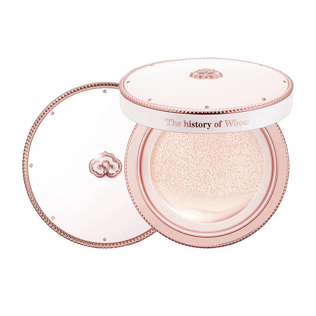 The history of whoo Gongjinhyang Seol Radiant White Tone Up Sun Cushion SPF50+ PA+++ 13g*2ea (Original+Refill) - Dodoskin