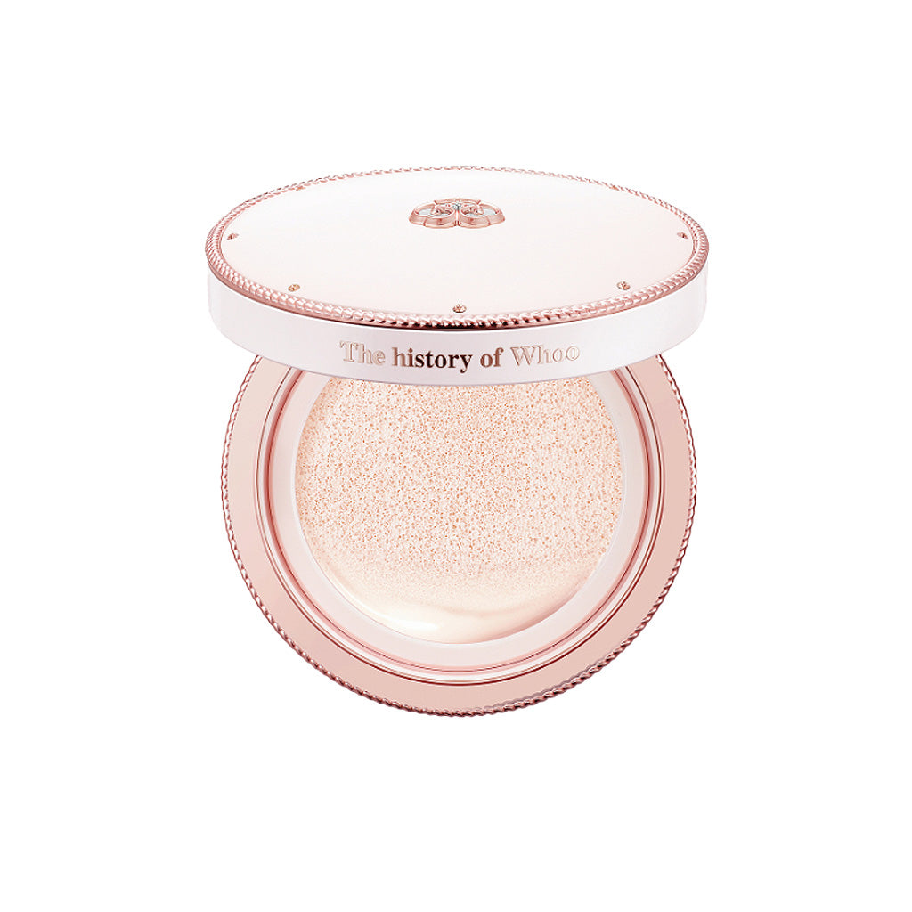 The history of whoo Gongjinhyang Seol Radiant White Tone Up Sun Cushion SPF50+ PA+++ 13g*2ea (Original+Refill) - Dodoskin