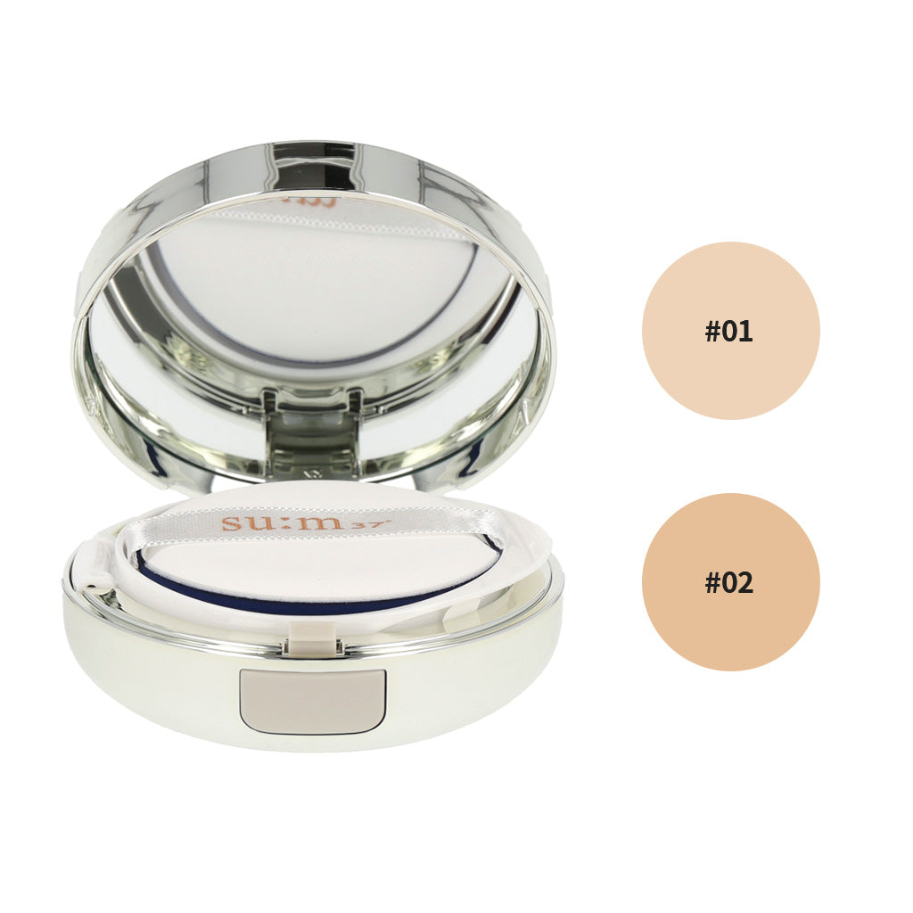 SUM37 Water-full CC Cushion Perfect Finish SPF50+ PA+++ 15g*2 (Original+Refill) - Dodoskin