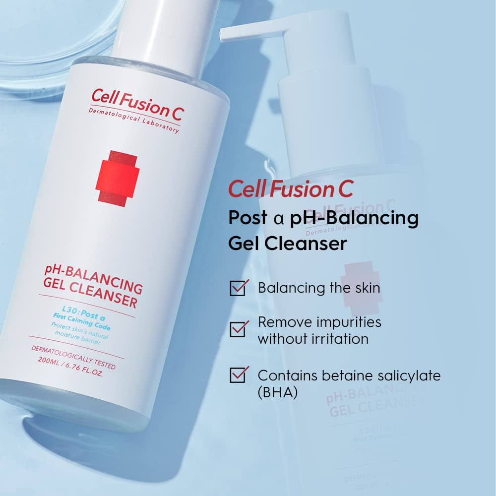 Cell Fusion C pH-Balancing Gel Cleanser Twin Pack (200ml + 200ml) - DODOSKIN