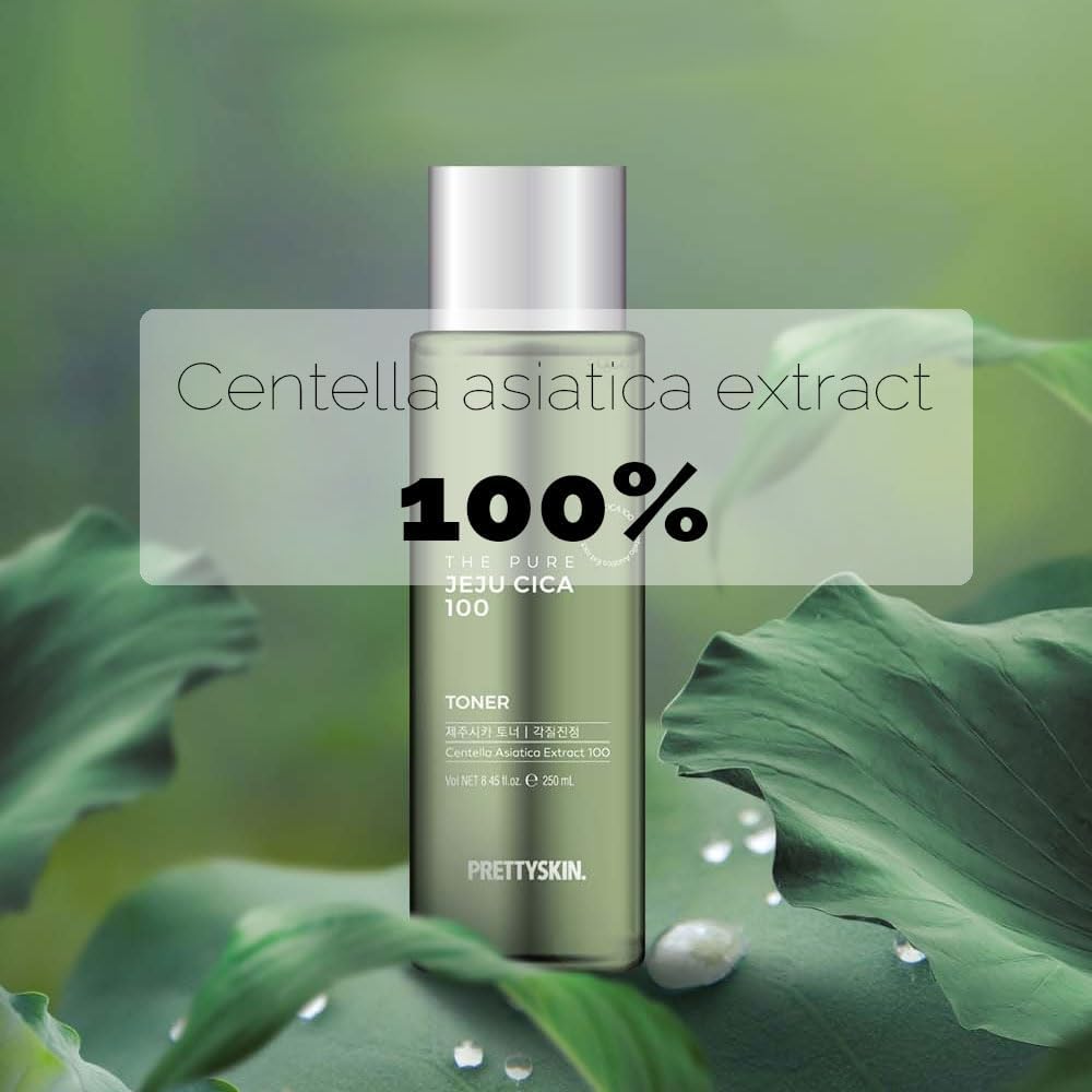Pretty skin The Pure Jeju Cica 100 Toner 250ml - KLO