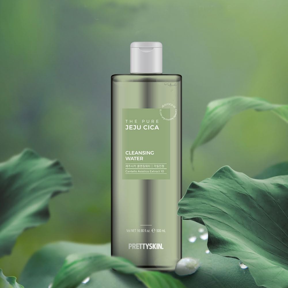 Pretty skin The Pure Jeju Cica Cleansing Water 500ml - KLO