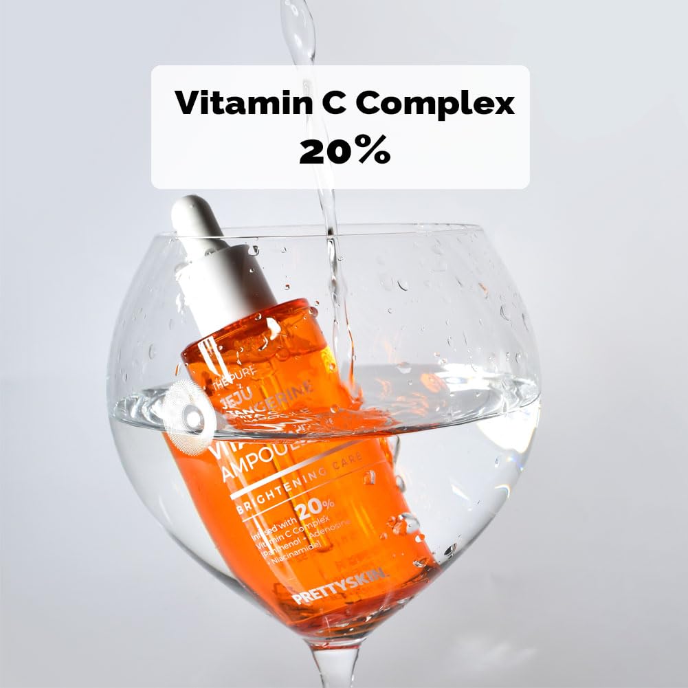 Pretty skin The Pure Jeju Tangerine Vita C Ampoule 52ml - KLO