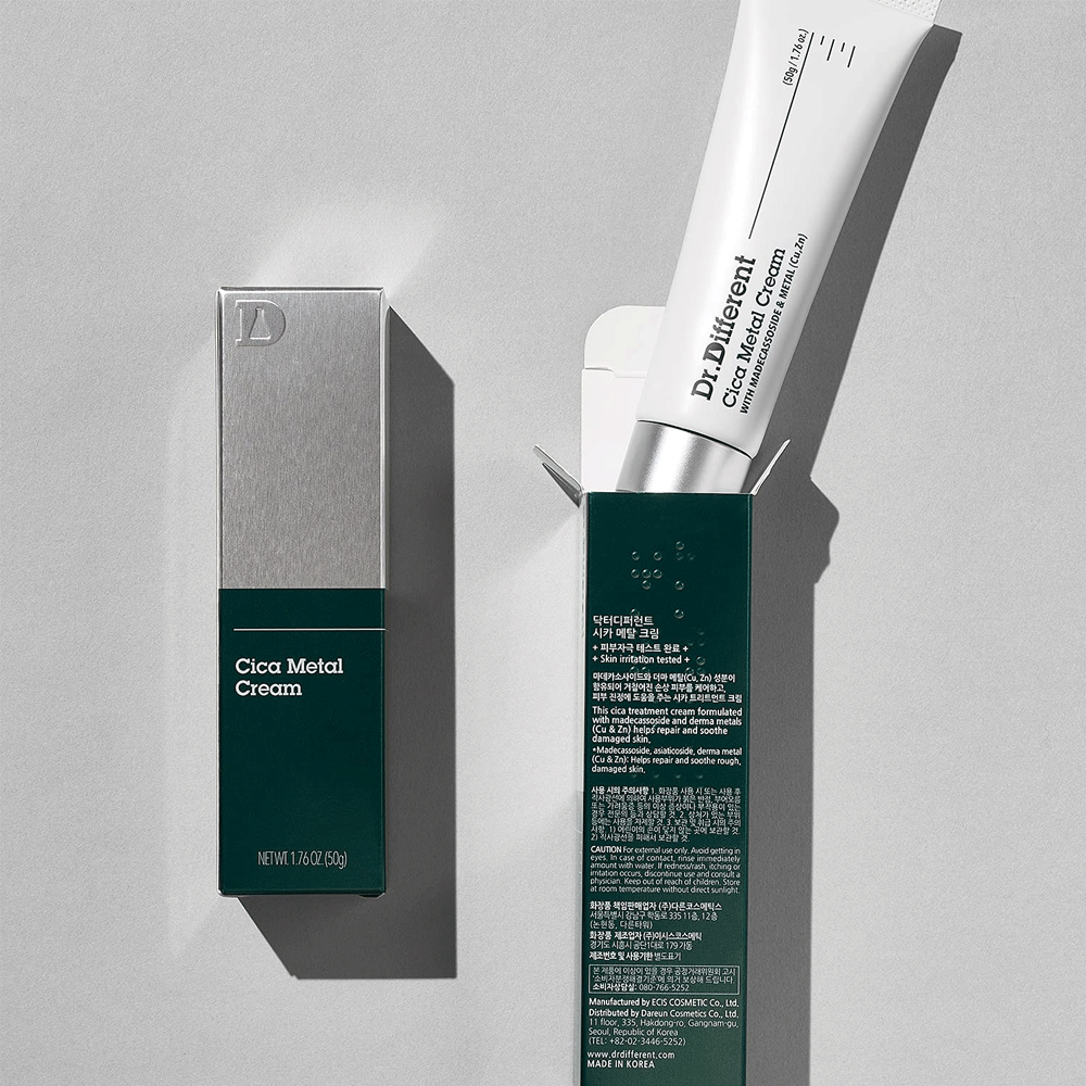 Dr. Different Cica Metal Cream 50g - KLO