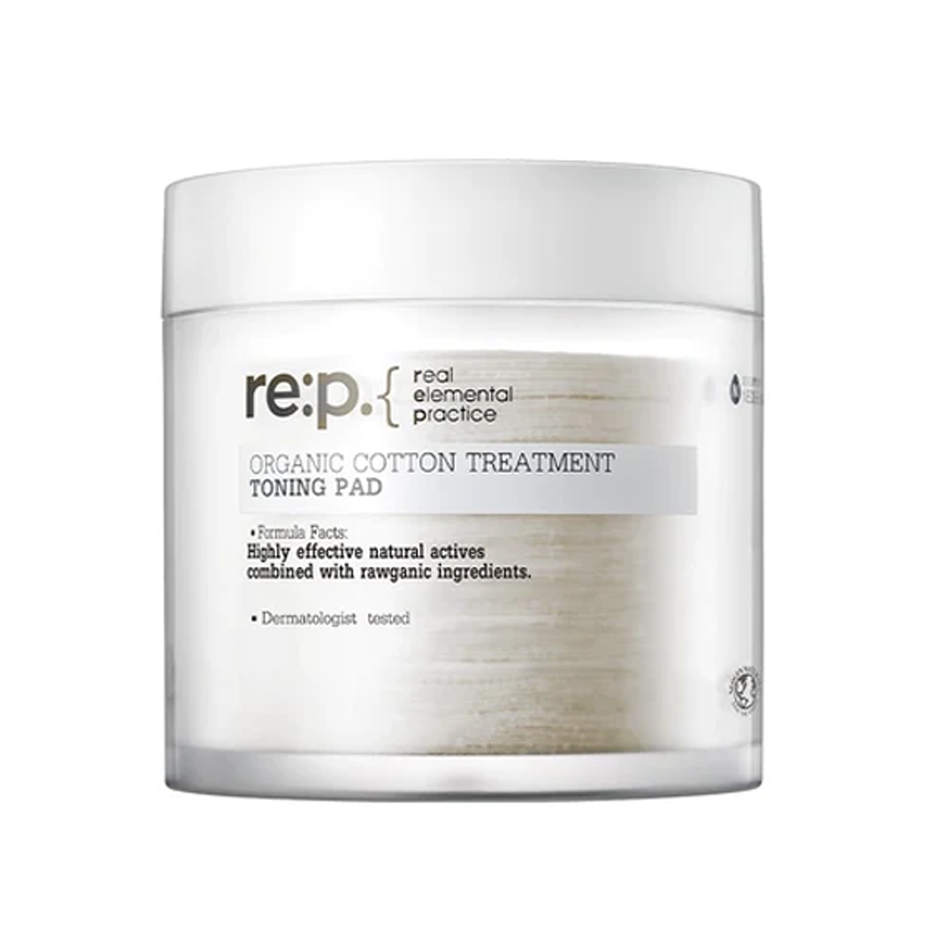 RE:P Organic Cotton Treatment Toning Pad 130ml - DODOSKIN