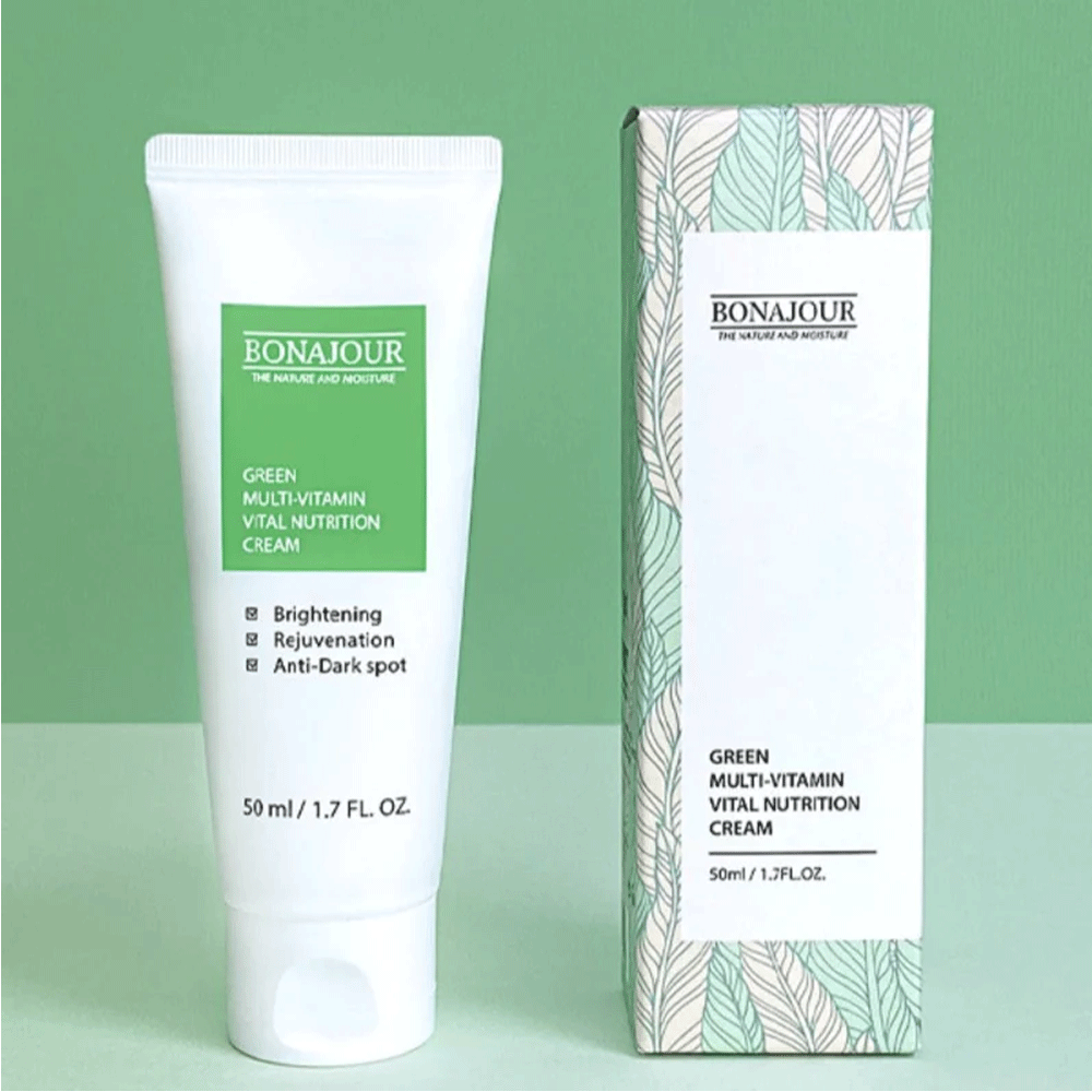 BONAJOUR Green Multi-Vitamin Vital Nutrition Cream 50ml - KLO