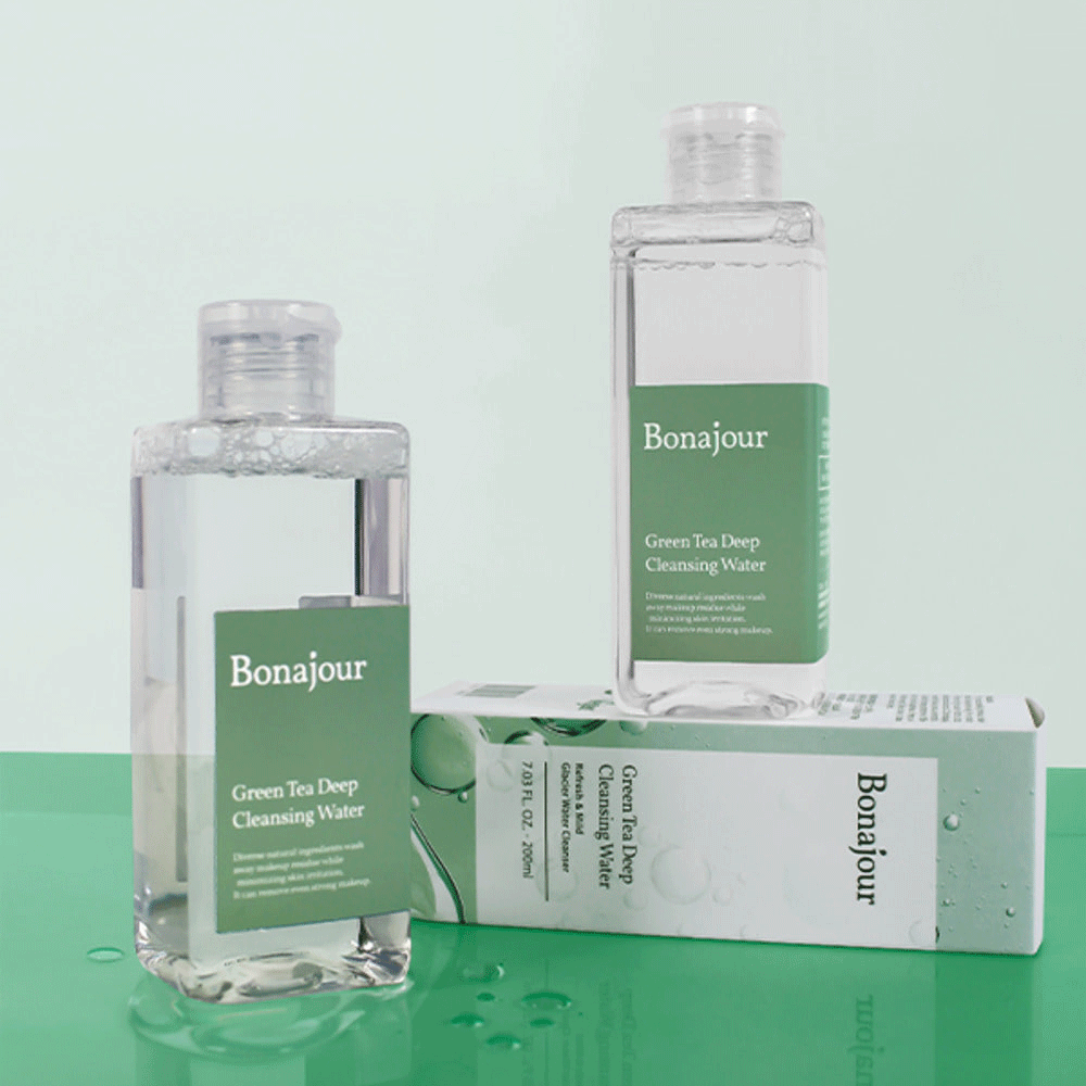 BONAJOUR Green Tea Deep Cleansing Water 200ml - KLO