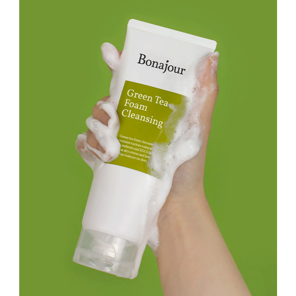 BONAJOUR Green Tea Foam Cleansing 150ml - KLO