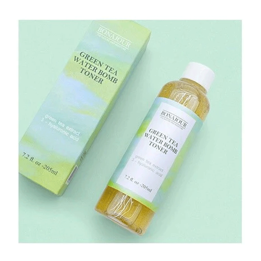 BONAJOUR Green Tea Water Bomb Toner 205ml - KLO