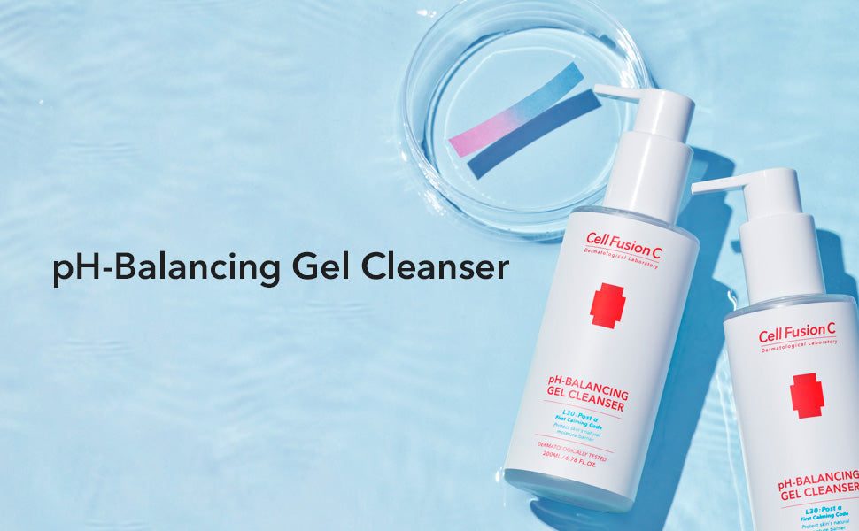 Cell Fusion C pH-Balancing Gel Cleanser Twin Pack (200ml + 200ml) - KLO