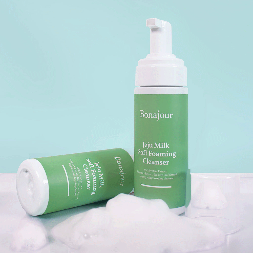BONAJOUR Jeju Milk Soft Foaming Cleanser 150ml - DODOSKIN
