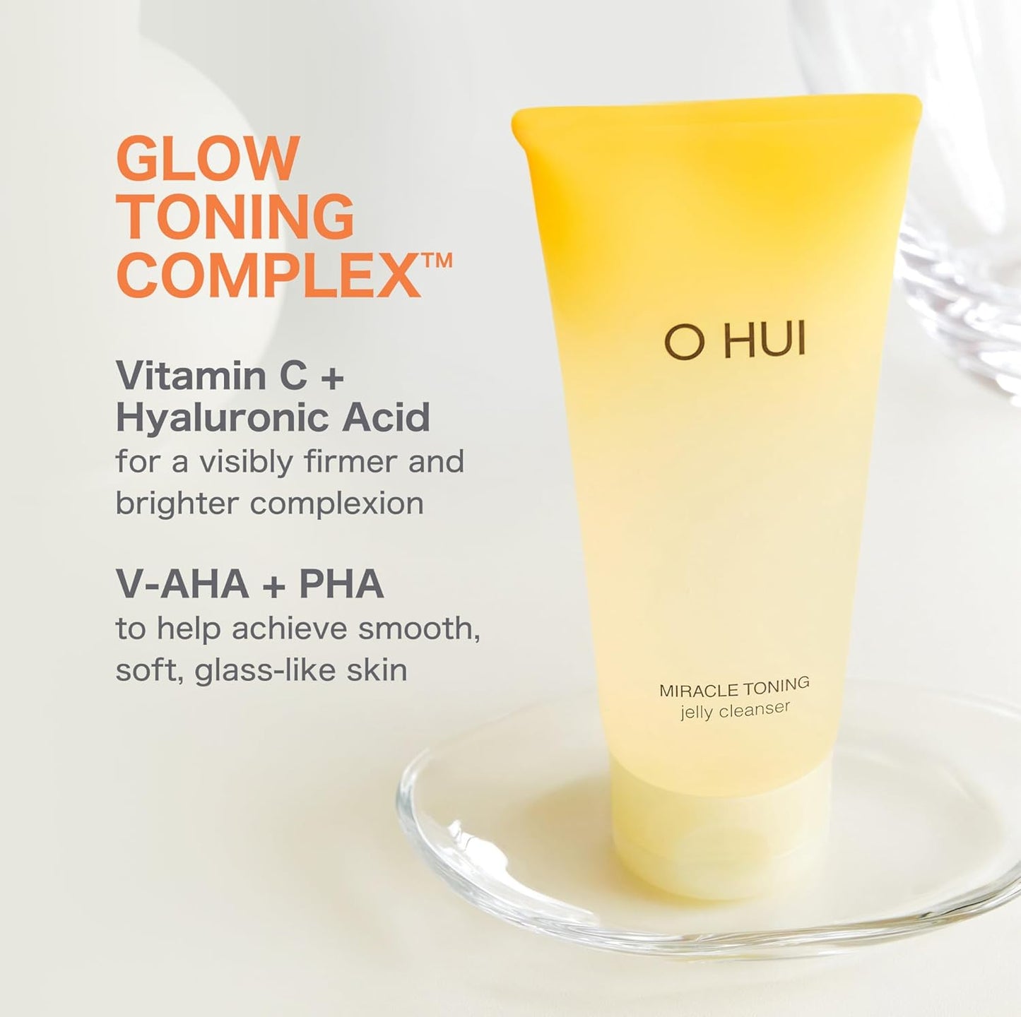 O HUI Miracle Toning Jelly Cleanser - 180ml - KLO