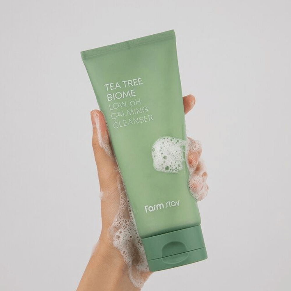 Farmstay Tea Tree Biome Low PH Calming Cleanser - KLO