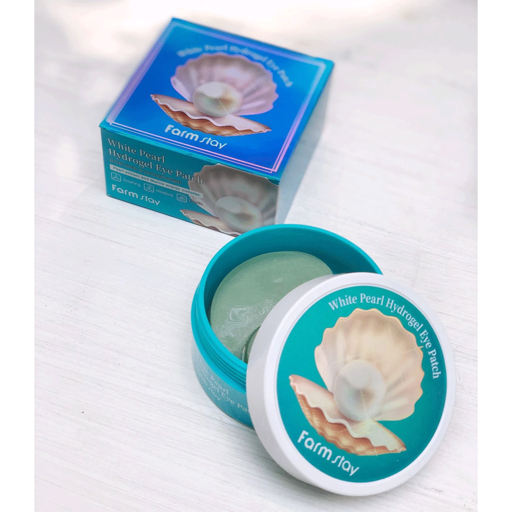 Farmstay White Pearl Hydrogel Eye Patch - KLO