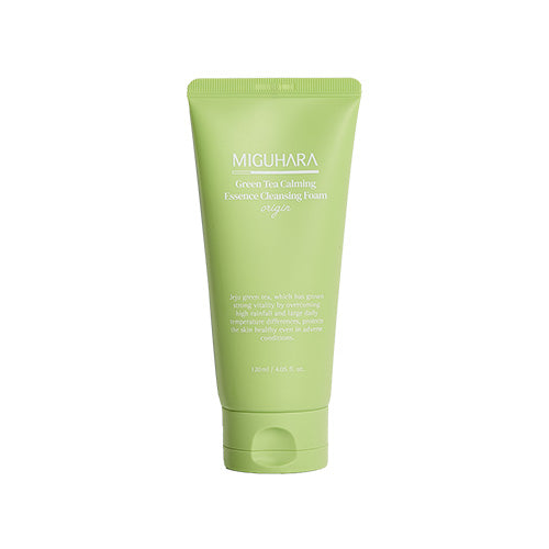 MIGUHARA Green Tea Calming Essence Cleansing Foam Origin 120ml - KLO