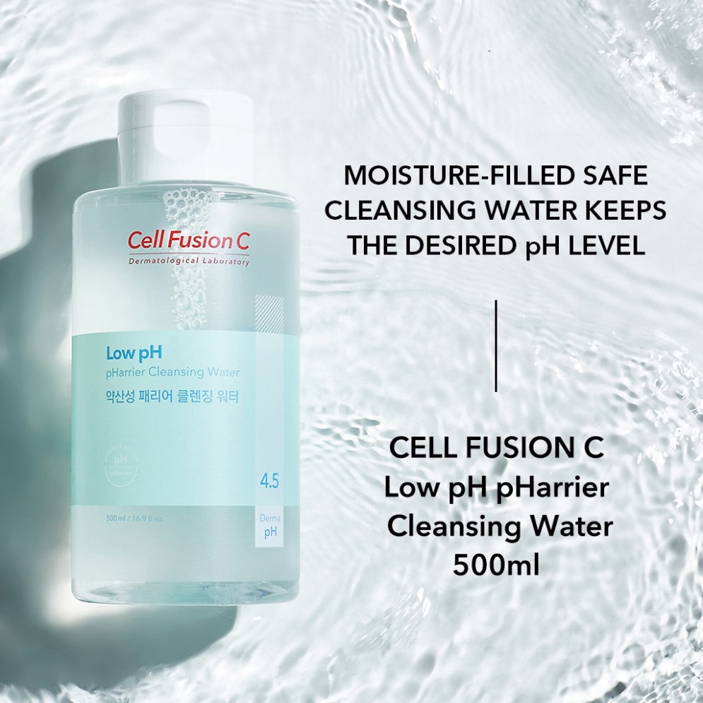 Cell Fusion C Low pH pHarrier Cleansing Water 500ml - KLO