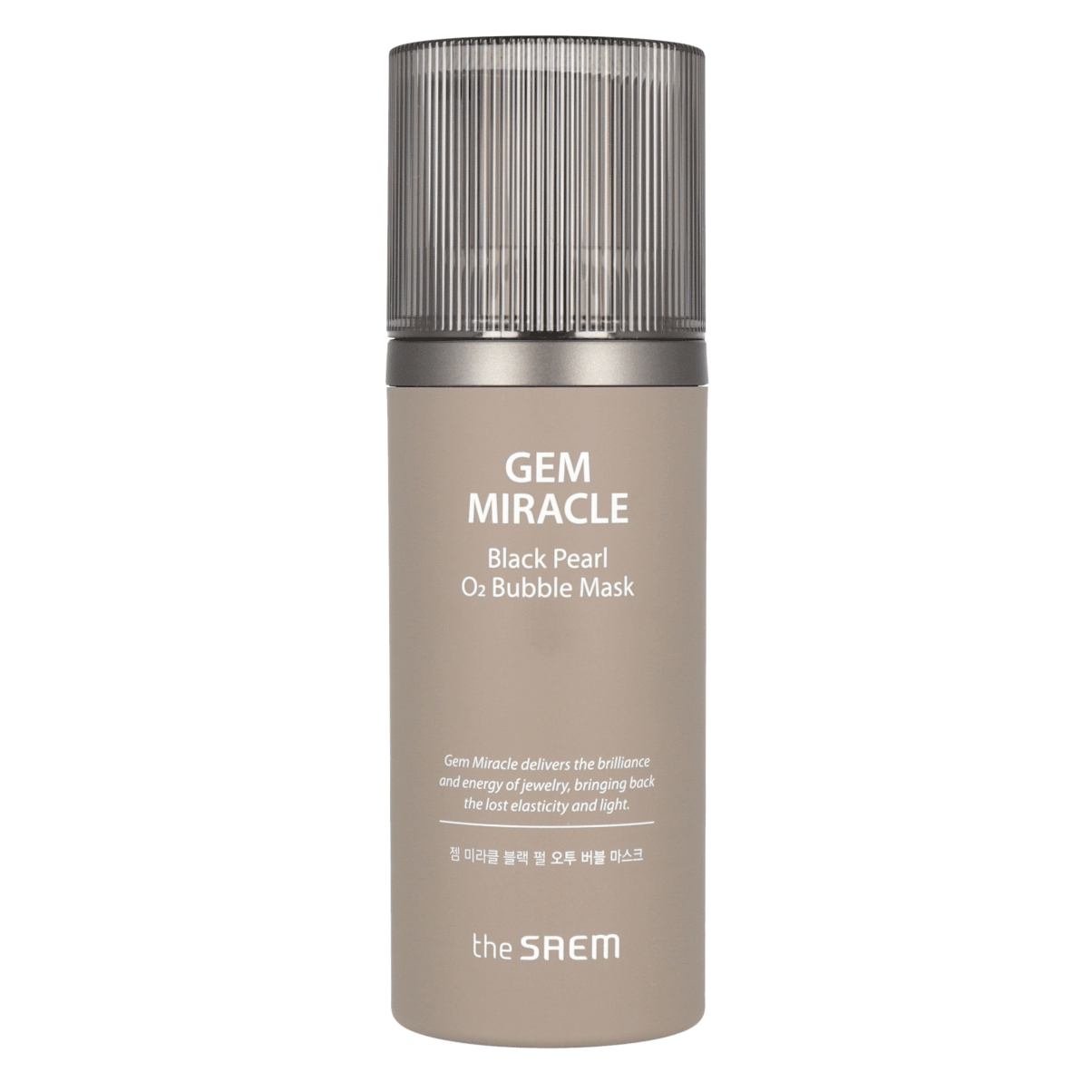 the SAEM Gem Miracle Black Pearl O2 Bubble Mask 105g - DODOSKIN
