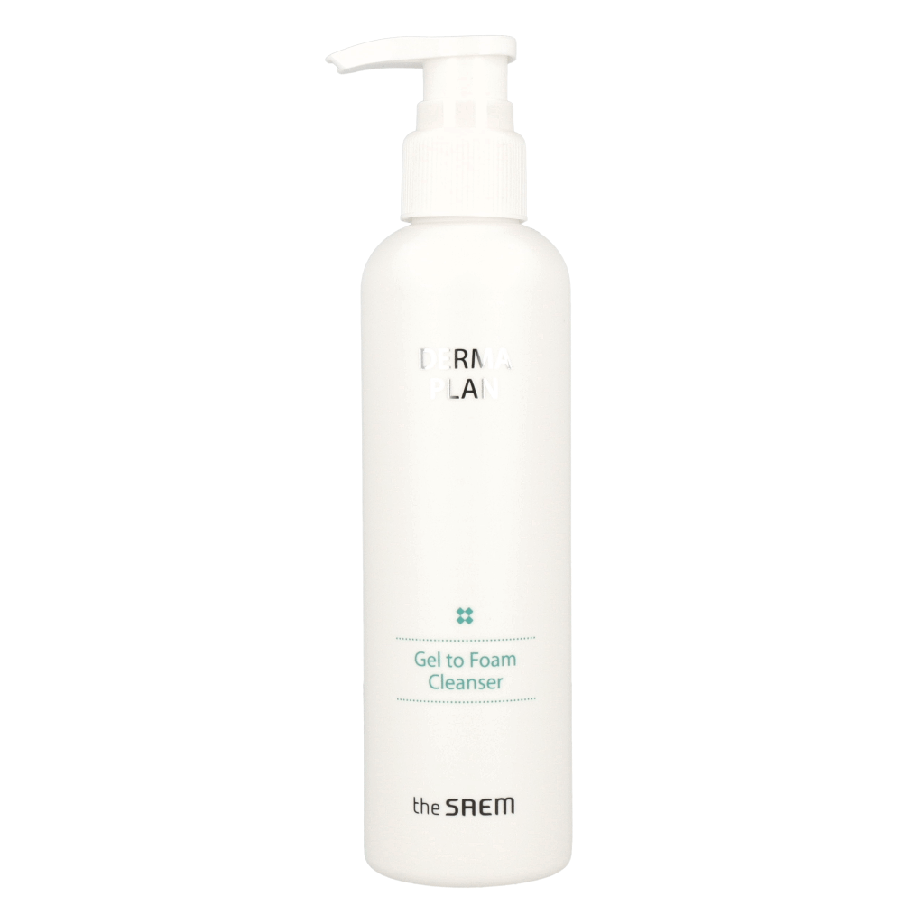 The SAEM Derma Plan Gel to Form Cleanser 180ml - Dodoskin