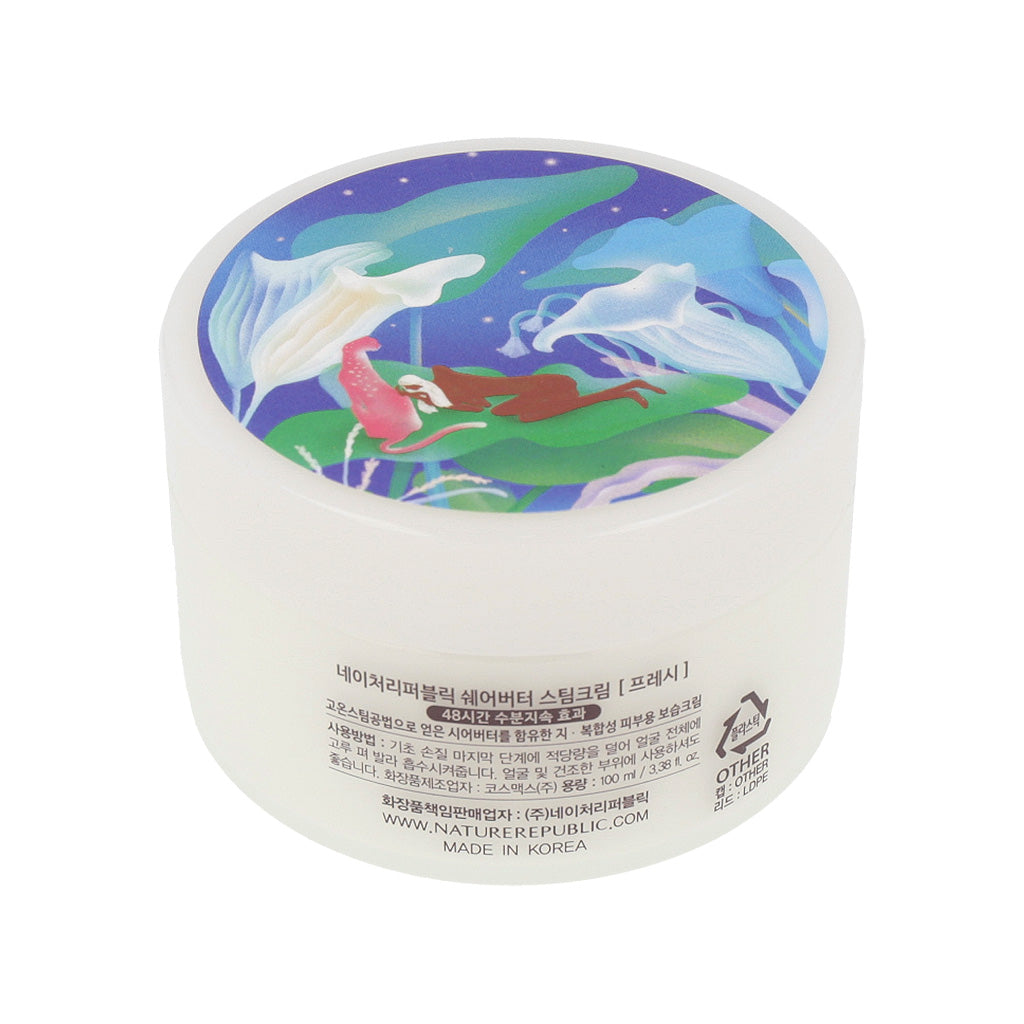 NATURE REPUBLIC Shea Butter Fresh Steam Cream 100ml - Dodoskin