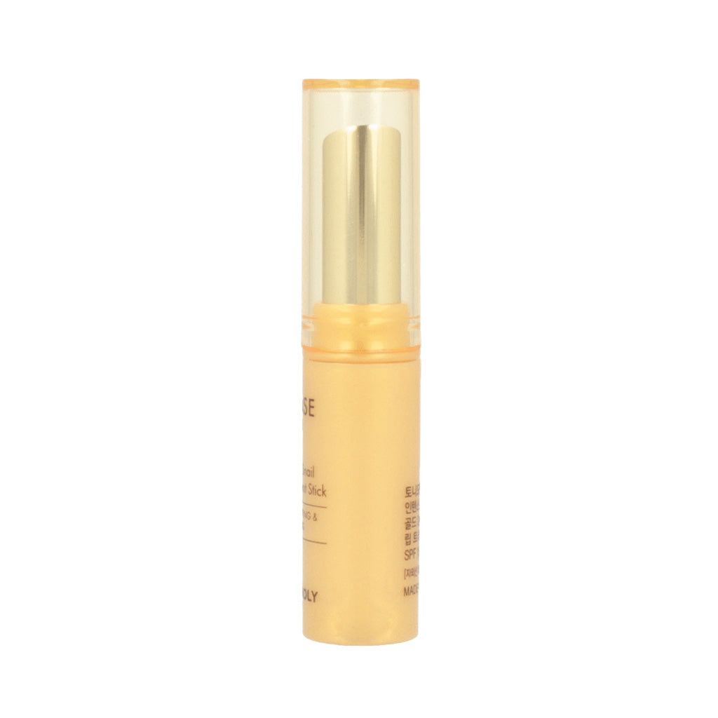 TONYMOLY Intense Care Gold 24K Snail Lip Treatment Stick SPF15 (3.5g) - Dodoskin