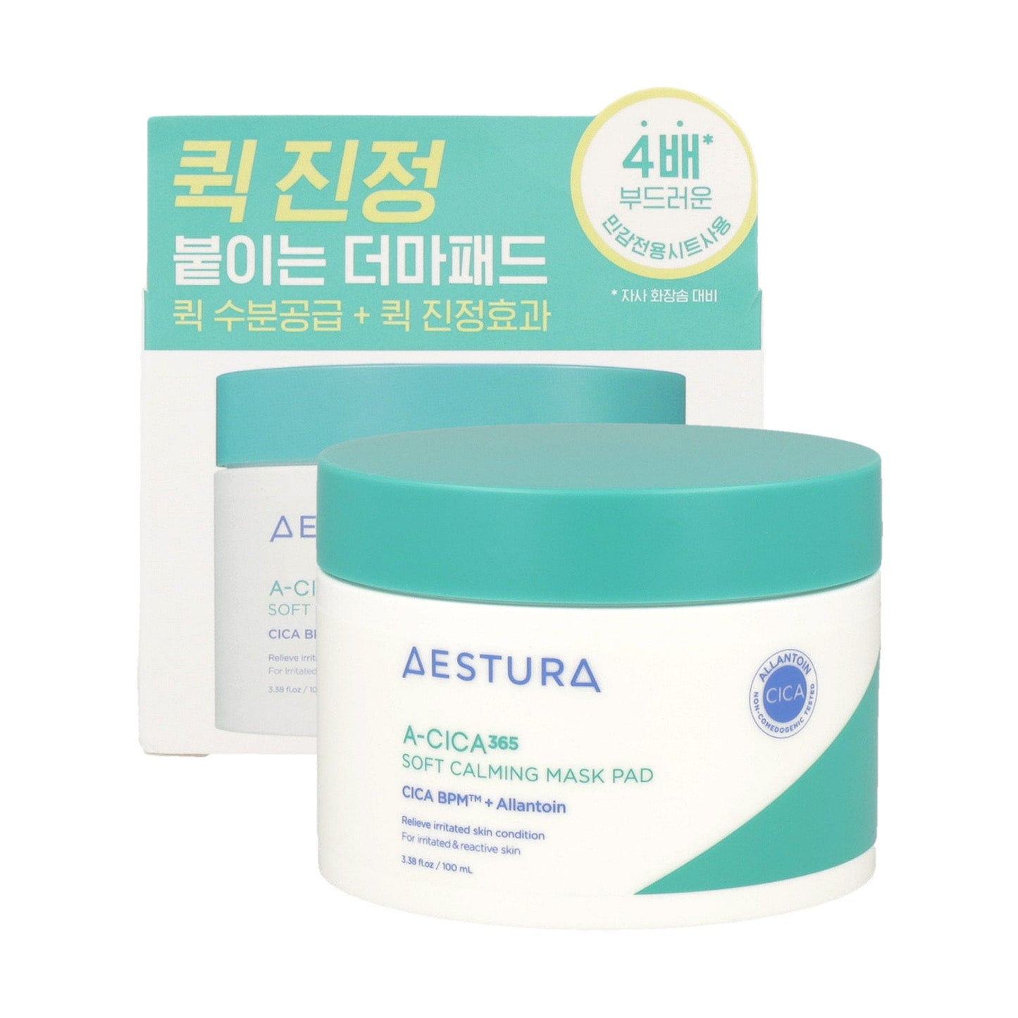 AESTURA A-Cica 365 Soft Calming Mask Pad 60 Pads - KLO