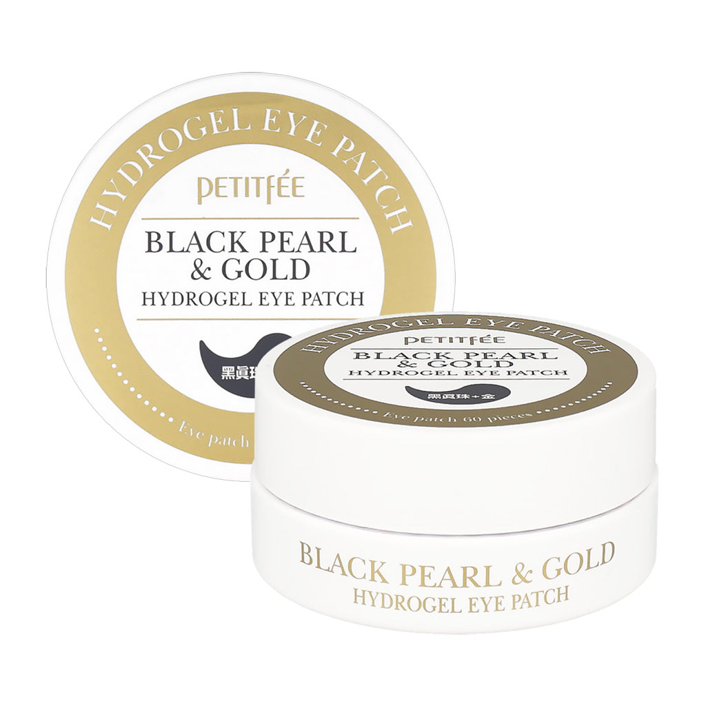Petitfee Black Pearl & Gold Eye Patch 60ea (30days) - KLO