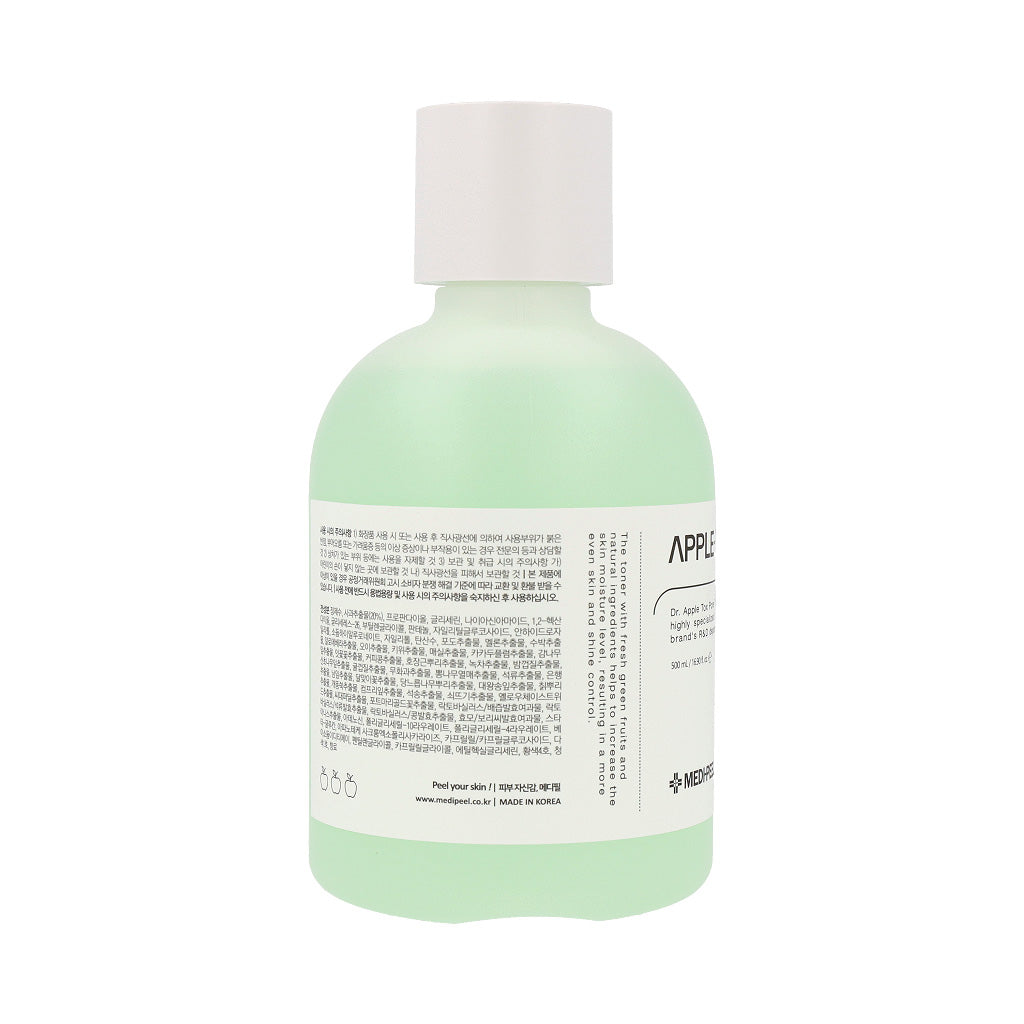 MEDI-PEEL Dr.Apple Tox Pore Toner 500ml / 16.91 fl.oz - KLO