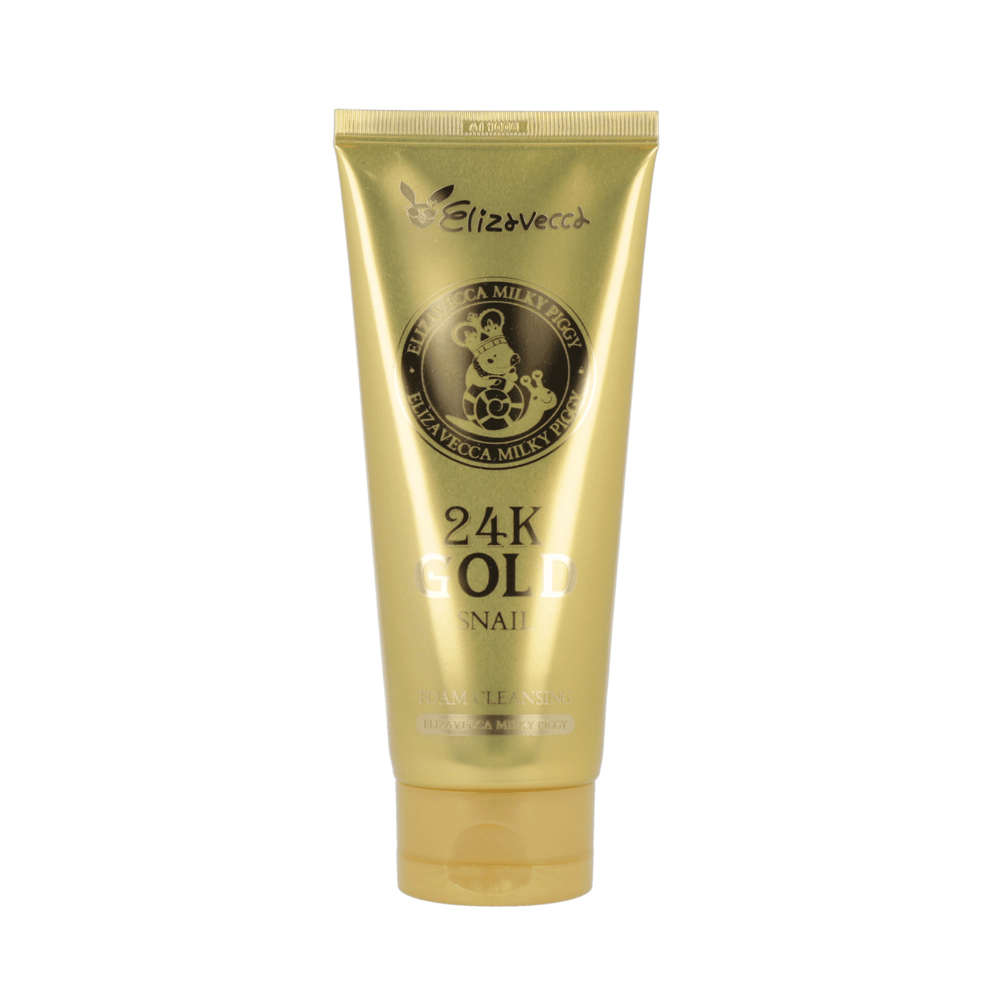 Elizavecca Milky Piggy 24k gold snail Cleansing Foam 180ml - KLO