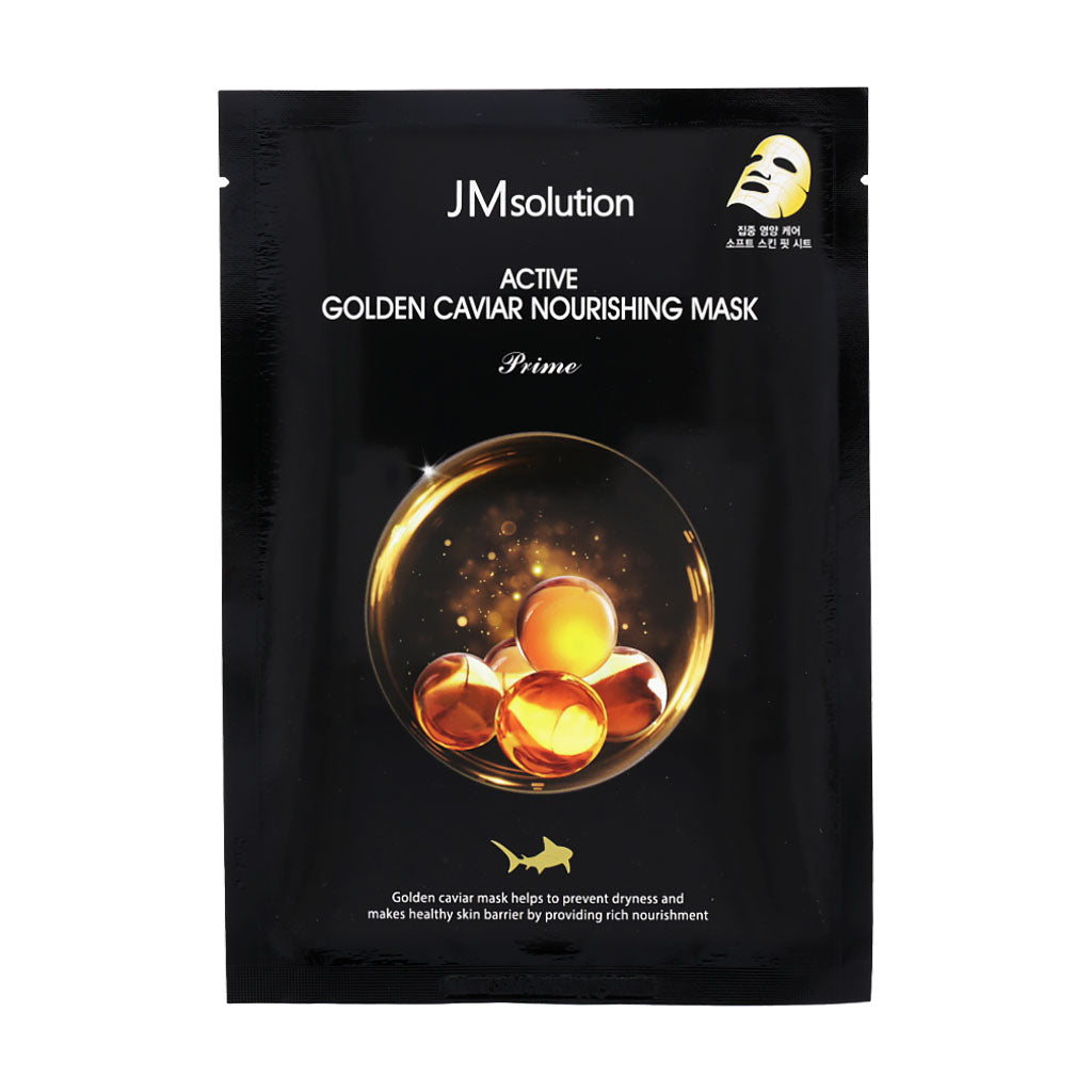 JM Solution Active Golden Caviar Nourishing Mask Prime 10ea - KLO