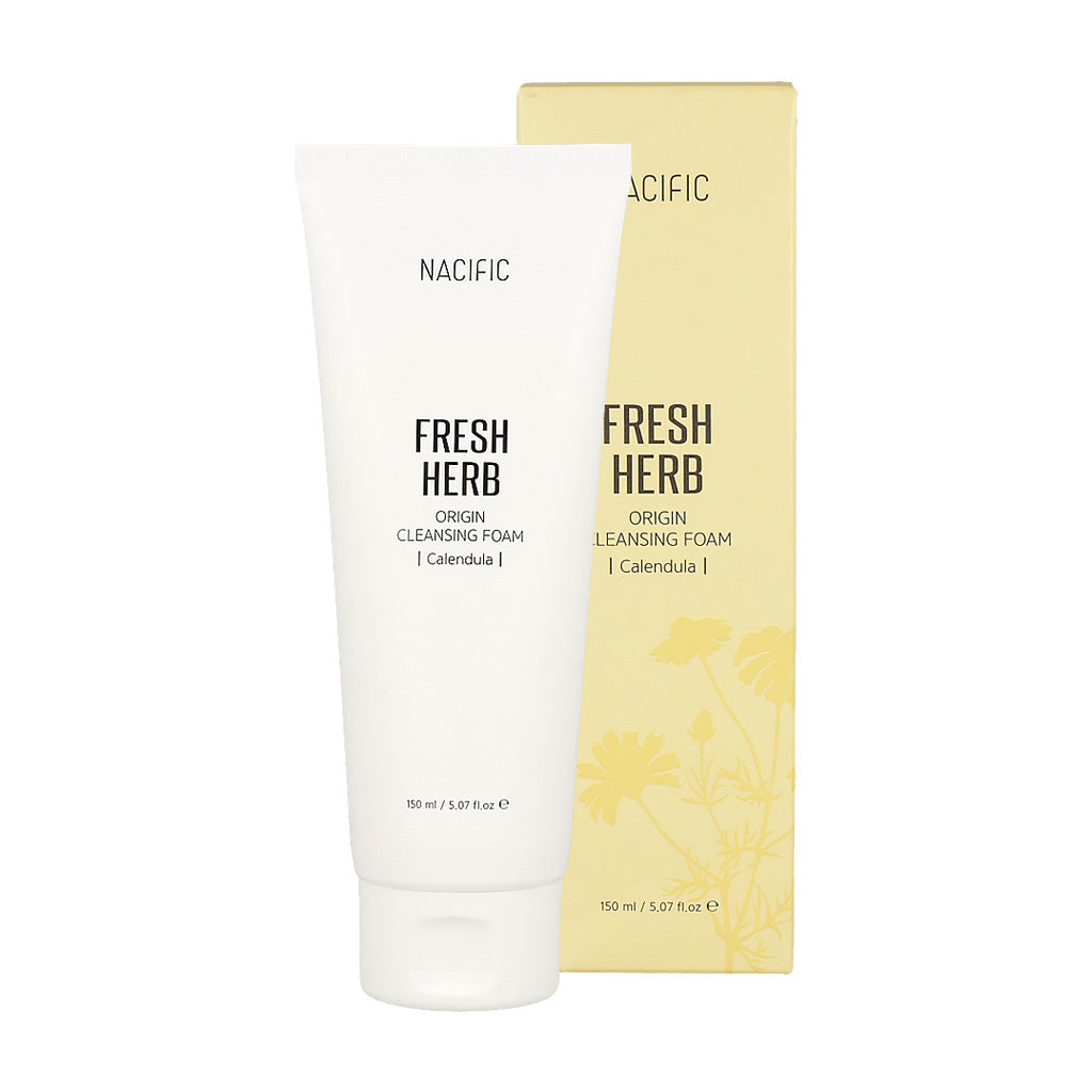 NACIFIC Fresh Herb Origin Cleansing Foam 150ml (Calendula) - KLO