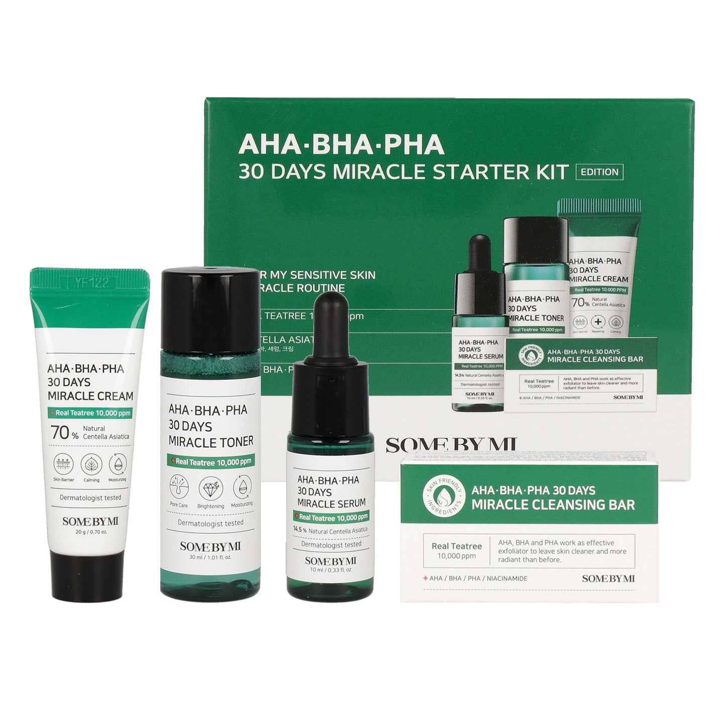 SOME BY MI AHA, BHA, PHA 30 Days Miracle Starter Limited Set - DODOSKIN