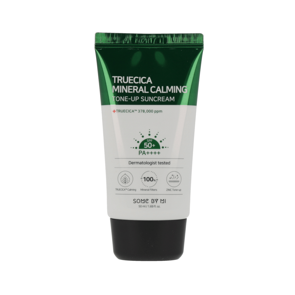 SOME BY MI Truecica Mineral Calming Tone-up Suncream SPF50+ PA++++ 50ml RENEWAL - Dodoskin