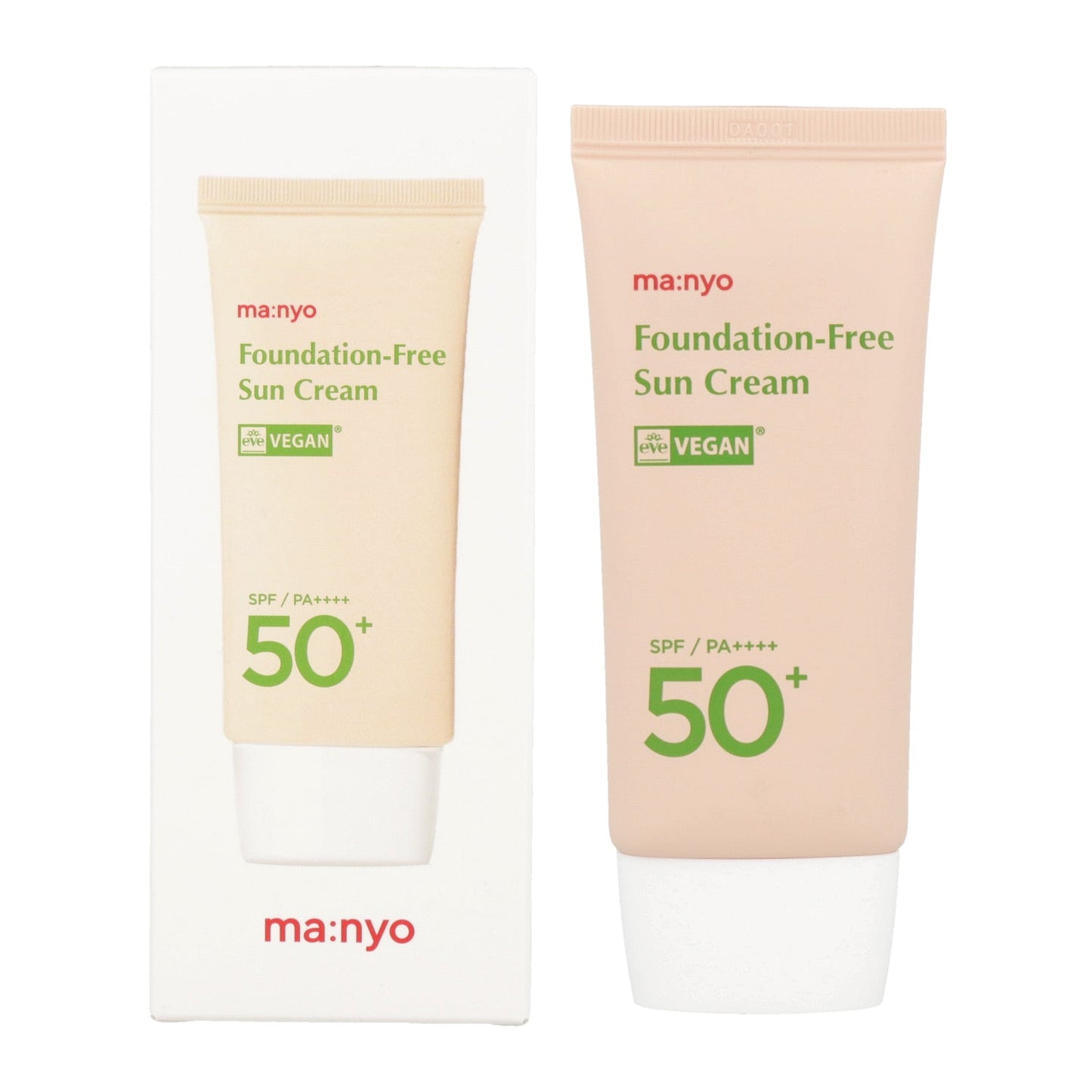 MANYO FACTORY Foundation-Free Sun Cream SPF50+ PA++++ 50ml - DODOSKIN