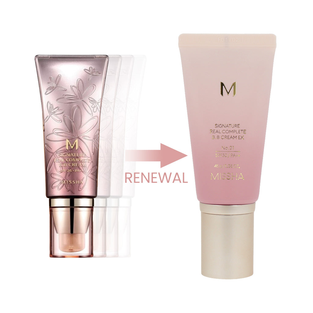 MISSHA Signature Real Complete BB Cream SPF25 PA++ 45g RENEWAL (2 shades) - KLO