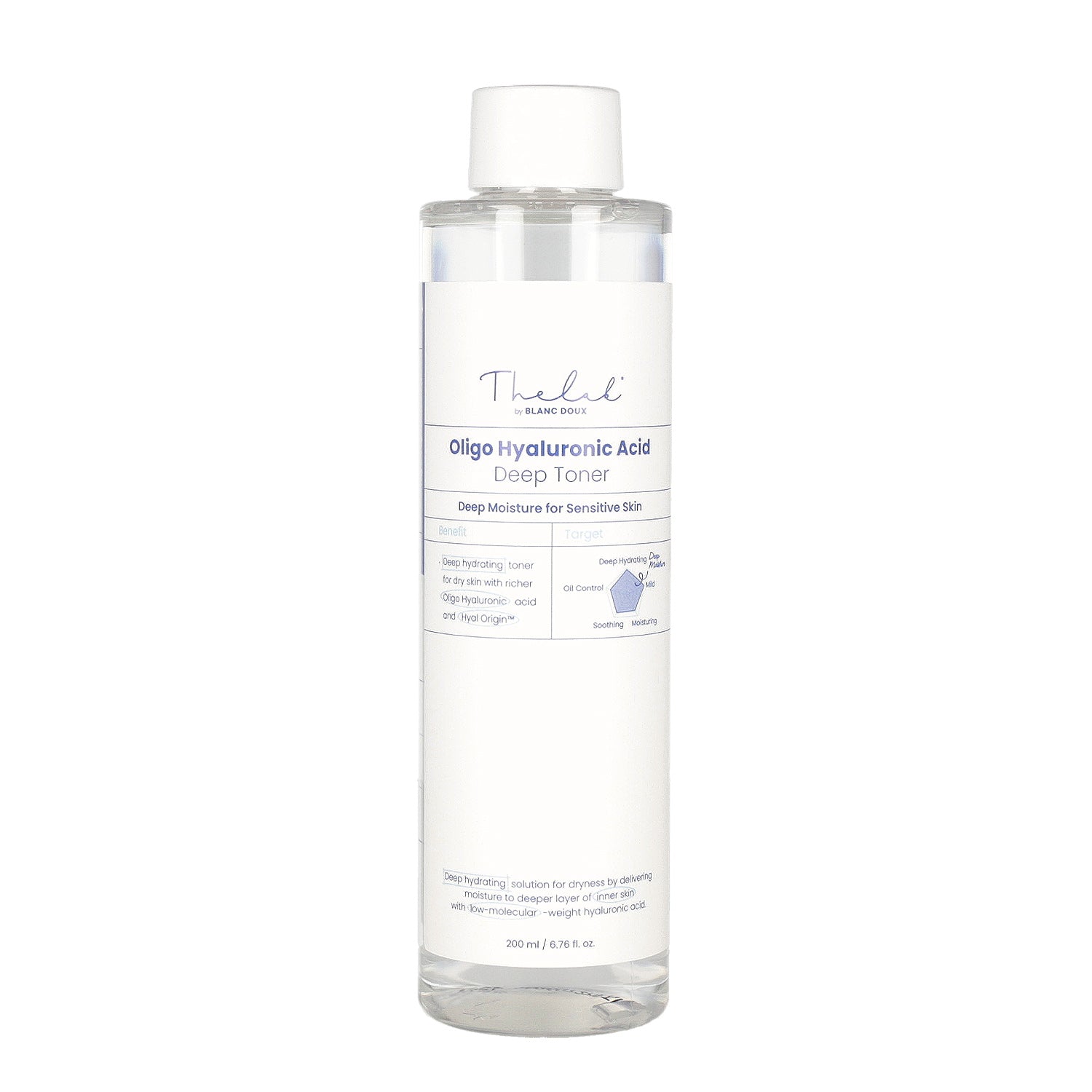 THE LAB by blanc doux Oligo Hyaluronic Acid Deep Toner 200ml - DODOSKIN