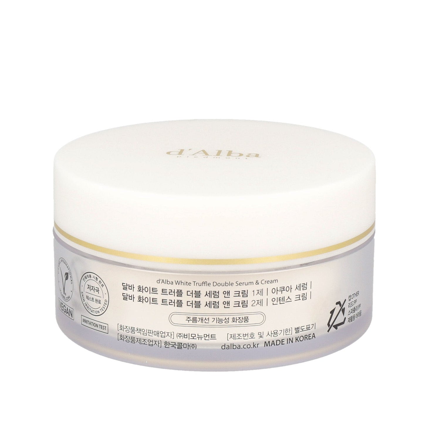 D'ALBA White Truffle Double Serum & Cream 70g - DODOSKIN