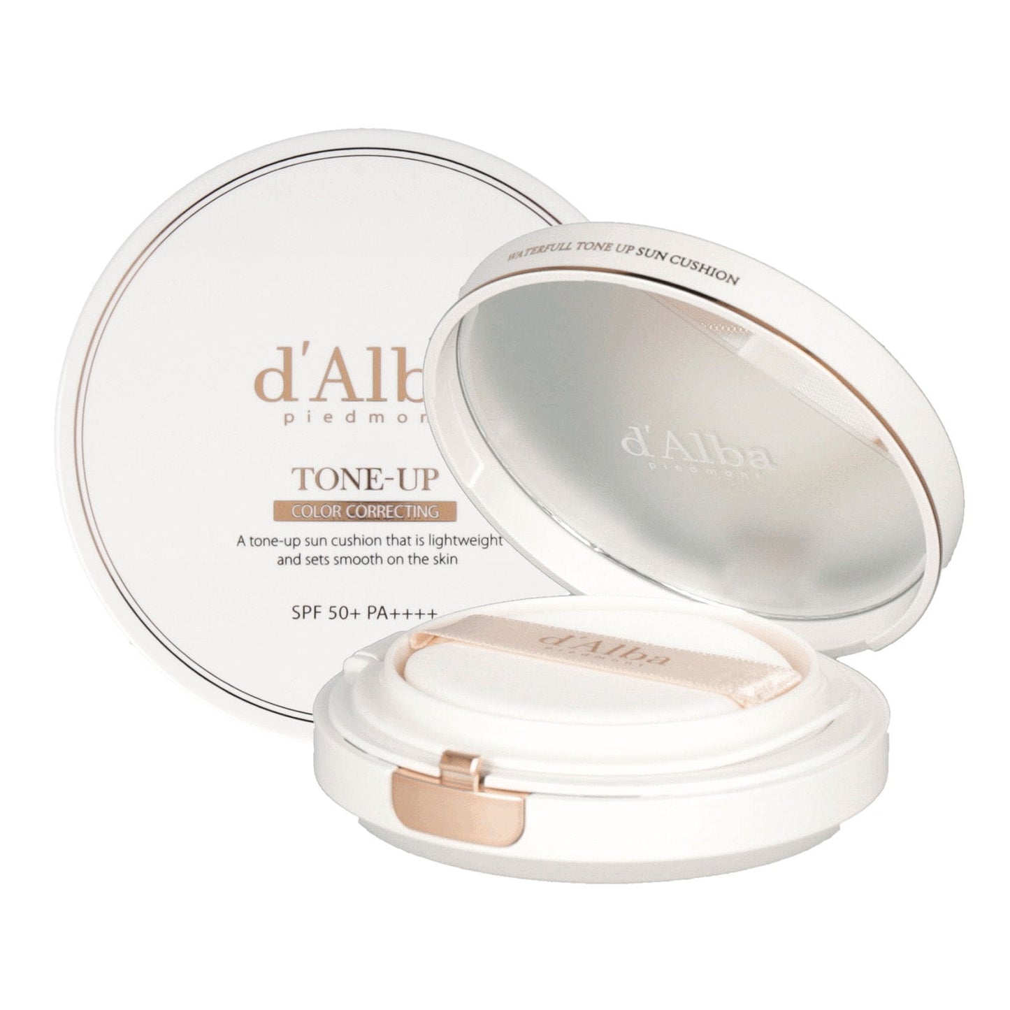 d'Alba Waterfull Tone-Up Sun Cushion 15g SPF50+ PA++++ - DODOSKIN